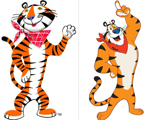 versions of Tony the Tiger